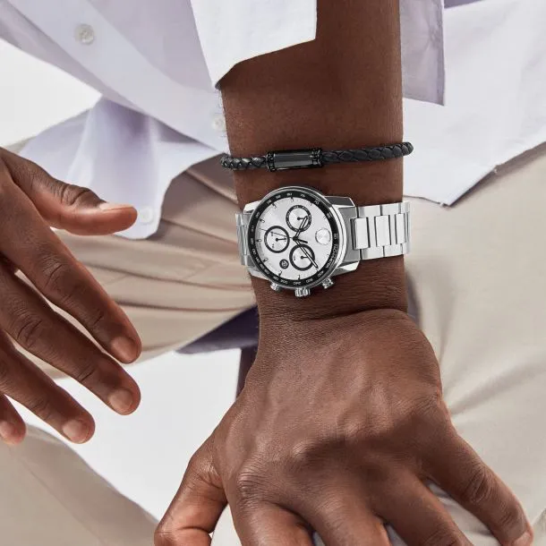 Bold Verso 44MM Steel Panda Watch