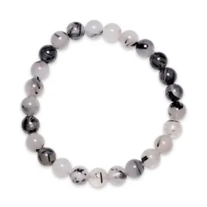 Bracelet Quartz tourmaline A  taille homme