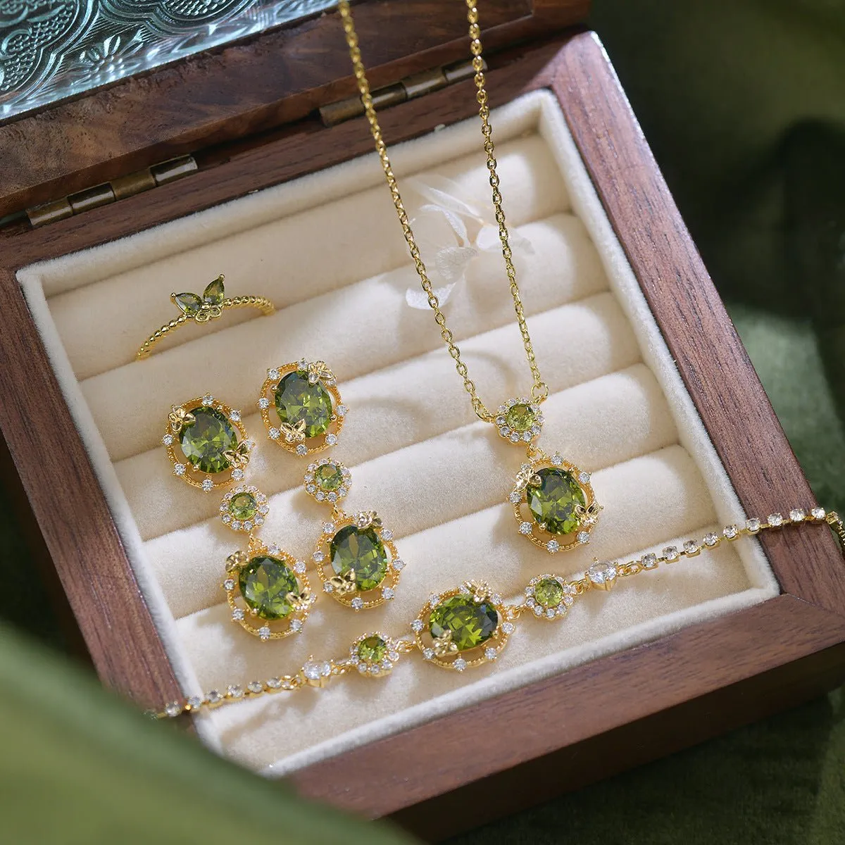 Butterfly Garden Drop Earrings