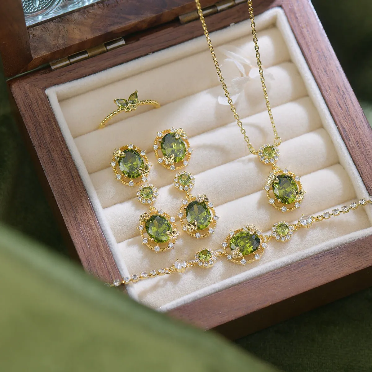 Butterfly Garden Stud Earrings