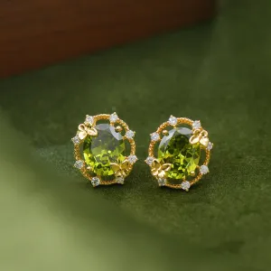 Butterfly Garden Stud Earrings