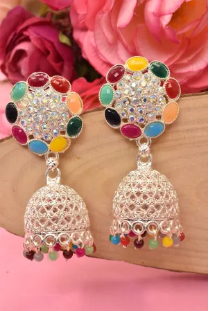 Colorful Jhumkas: Big, Bold, Party-Ready Earrings