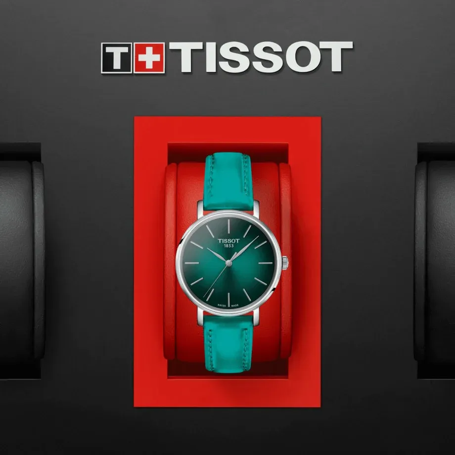 Everytime Green 34MM Watch