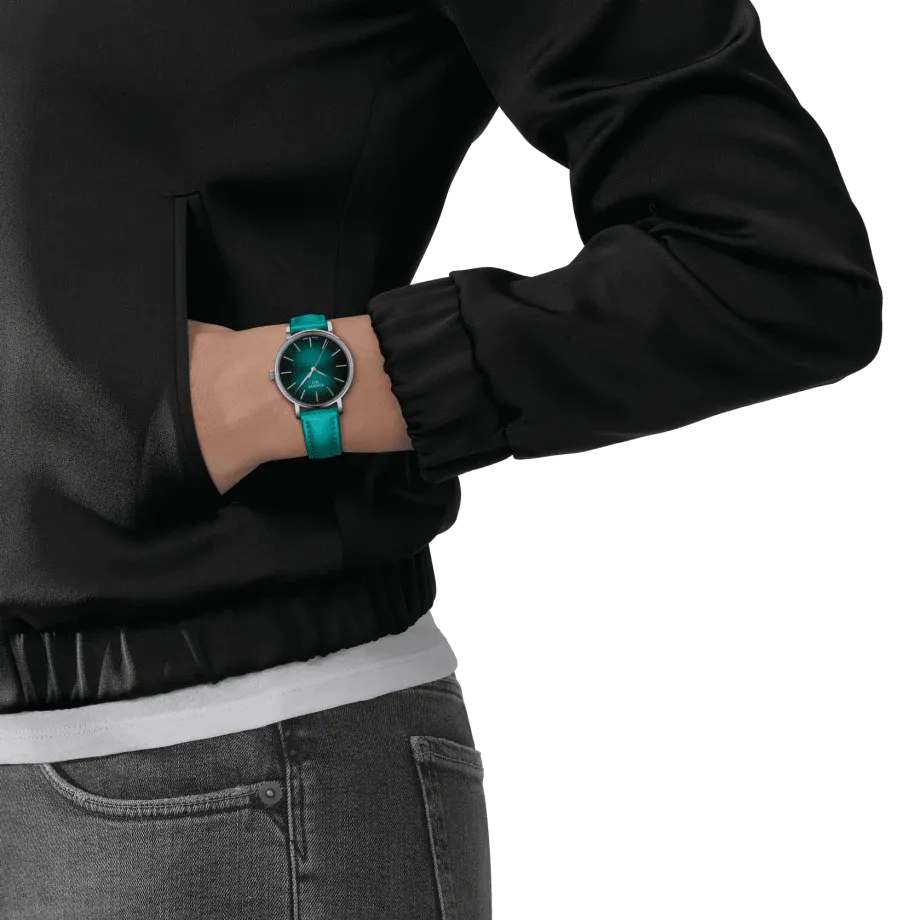 Everytime Green 34MM Watch