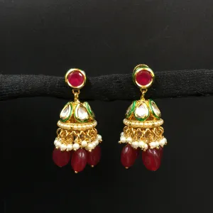Jhumki Kundan Earring 3978-28