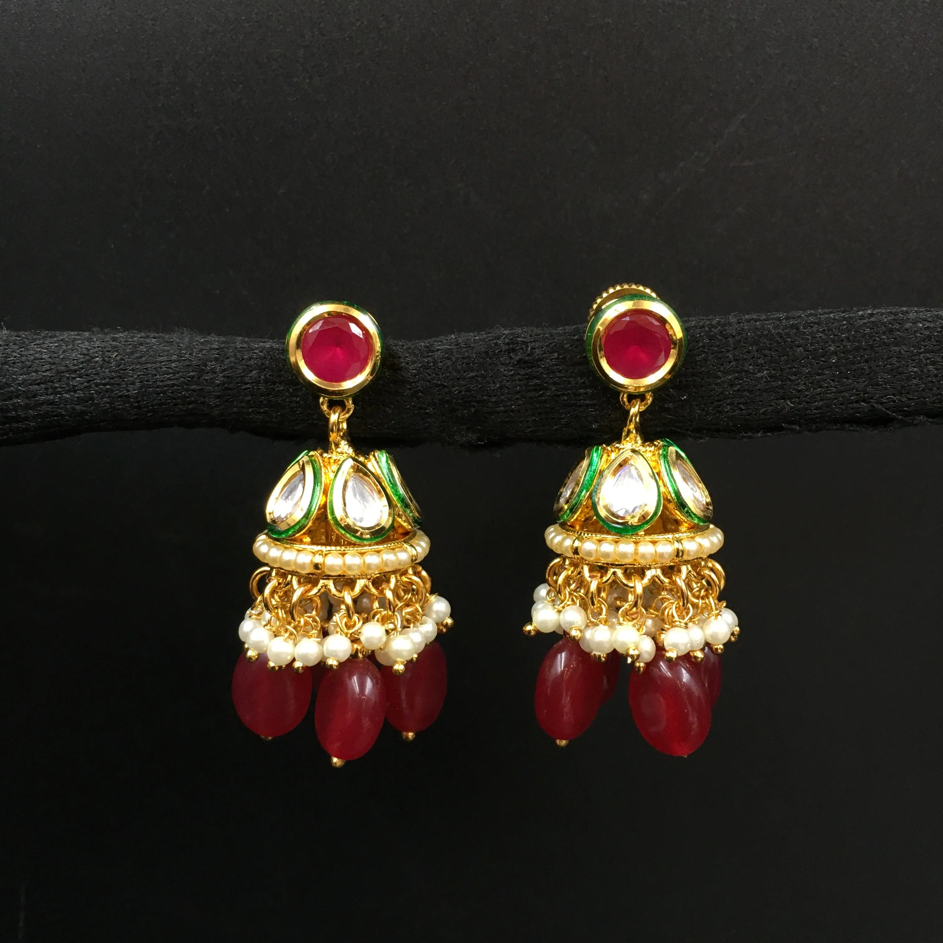 Jhumki Kundan Earring 3978-28