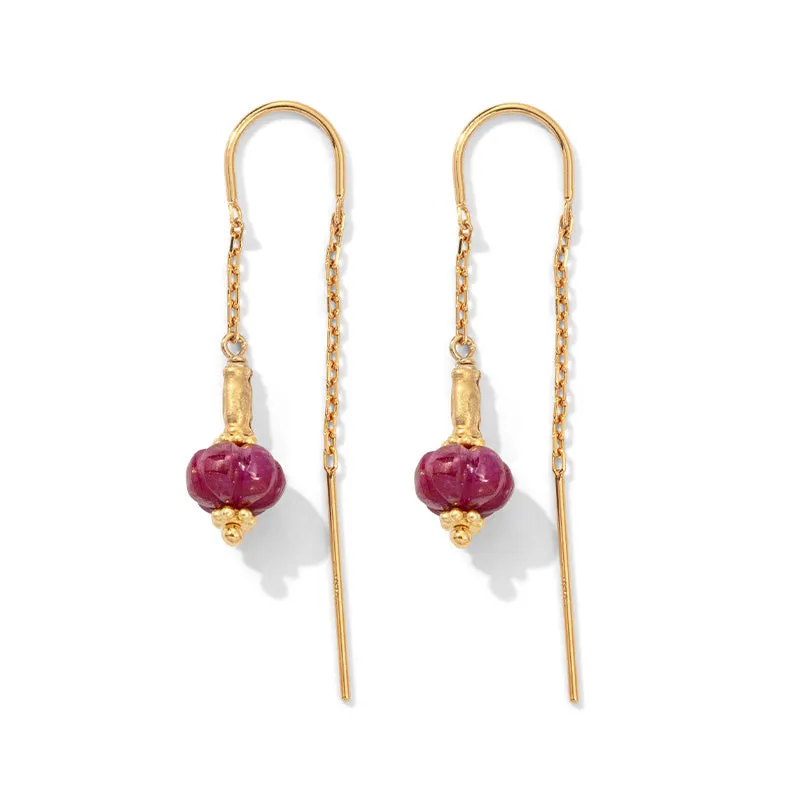 Melon Threads, Ruby, Gold