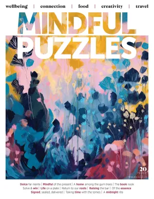 Mindful Puzzles Issue 20 - Dolce far niente