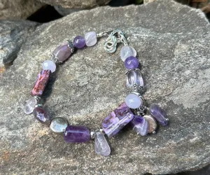 Mood purple bracelet