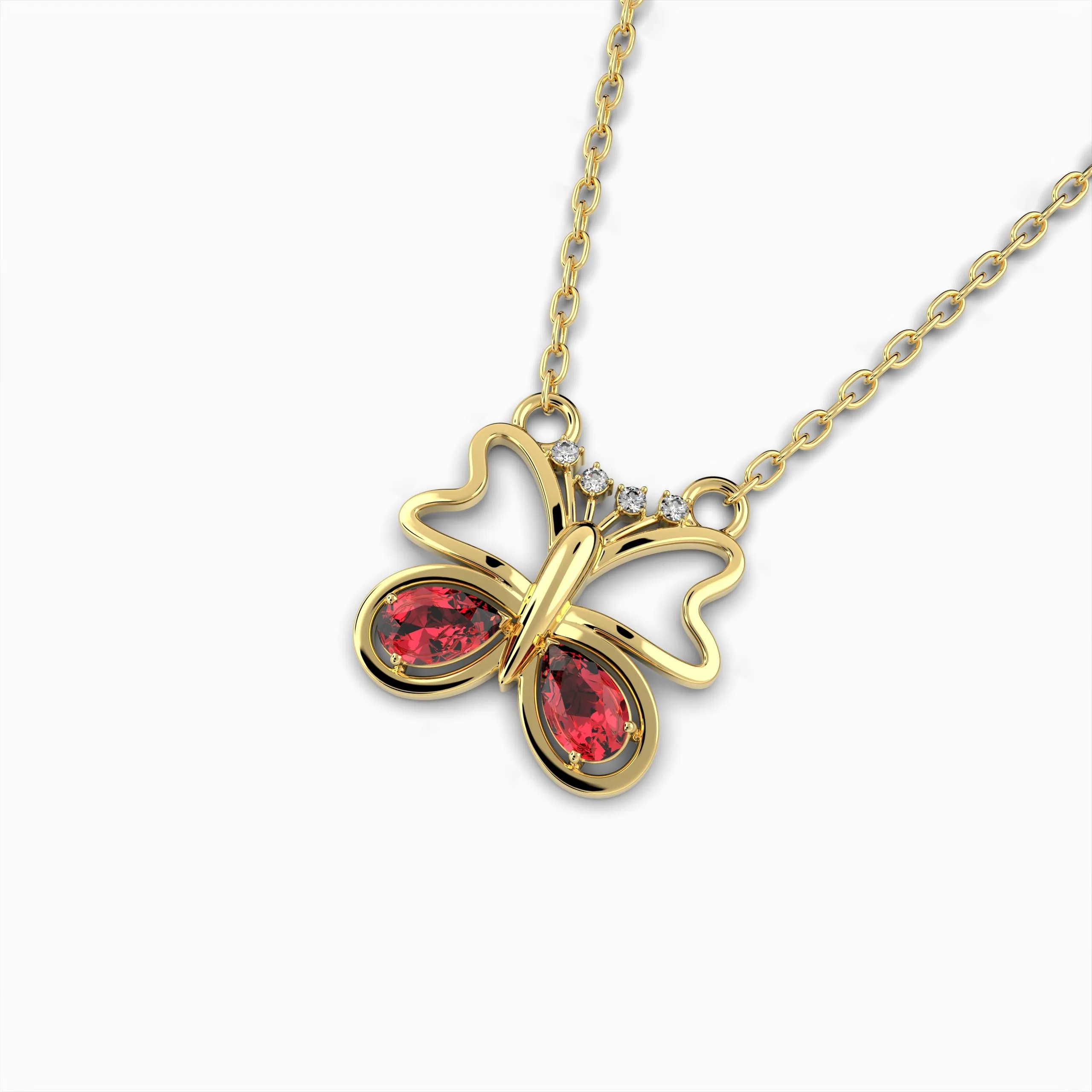 Mozambique Ruby Pendants - Larisa