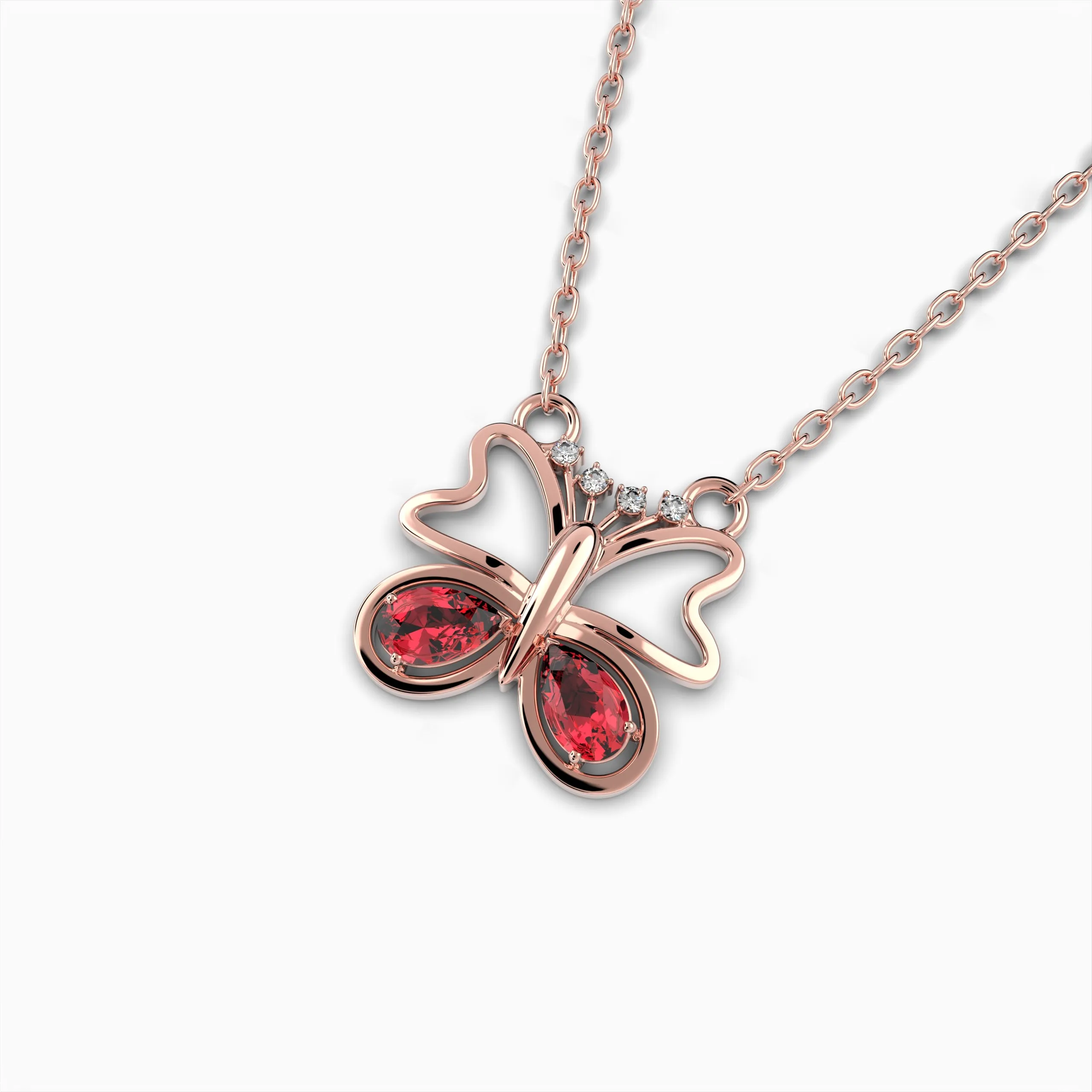 Mozambique Ruby Pendants - Larisa