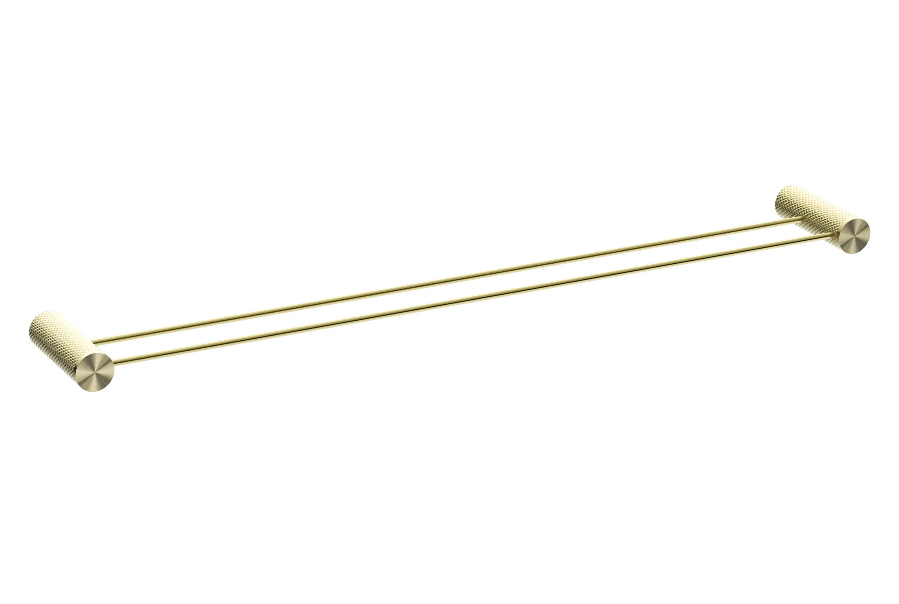 OPAL Double Towel Rail Brushed Gold 800MM NR2530DBG