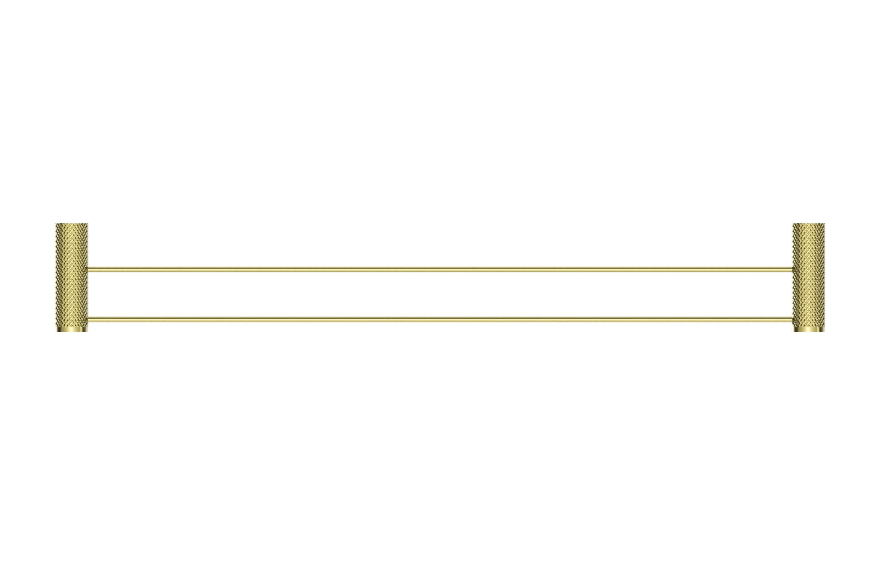OPAL Double Towel Rail Brushed Gold 800MM NR2530DBG