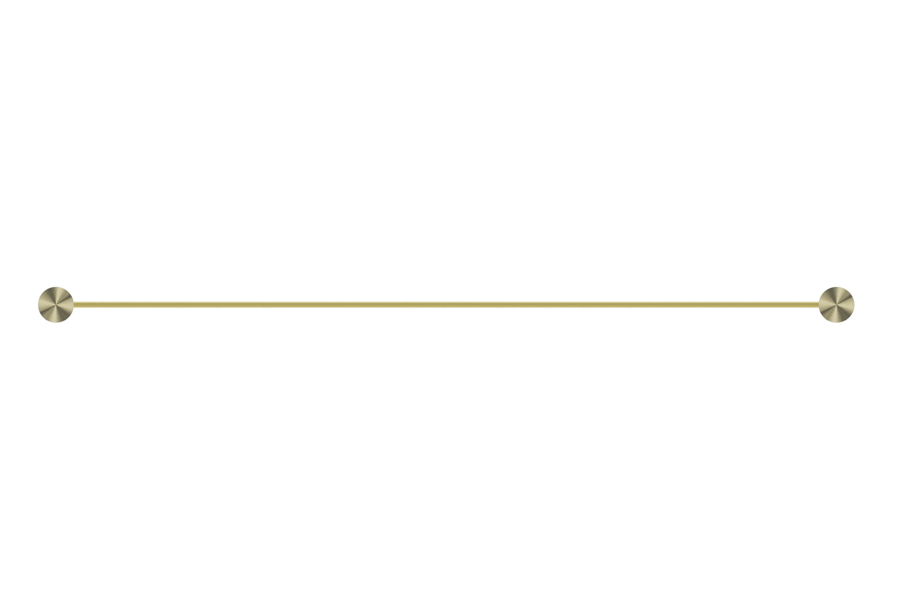 OPAL Double Towel Rail Brushed Gold 800MM NR2530DBG