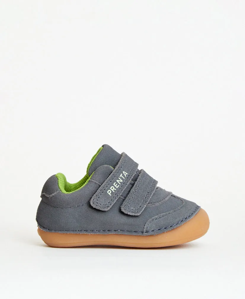 Rocket Charcoal Suede First Walker Trainer
