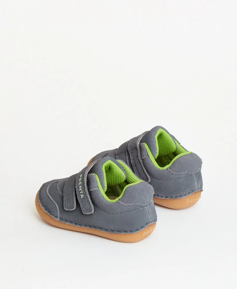 Rocket Charcoal Suede First Walker Trainer