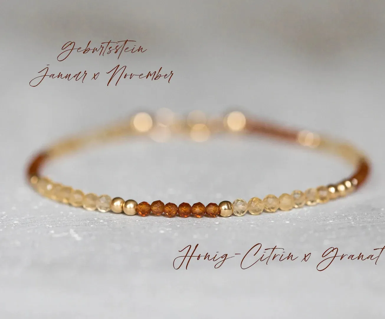 Rose Quartz Bracelet - Natural Pink Stone Healing Bracelet - Balance Calming Bracelet