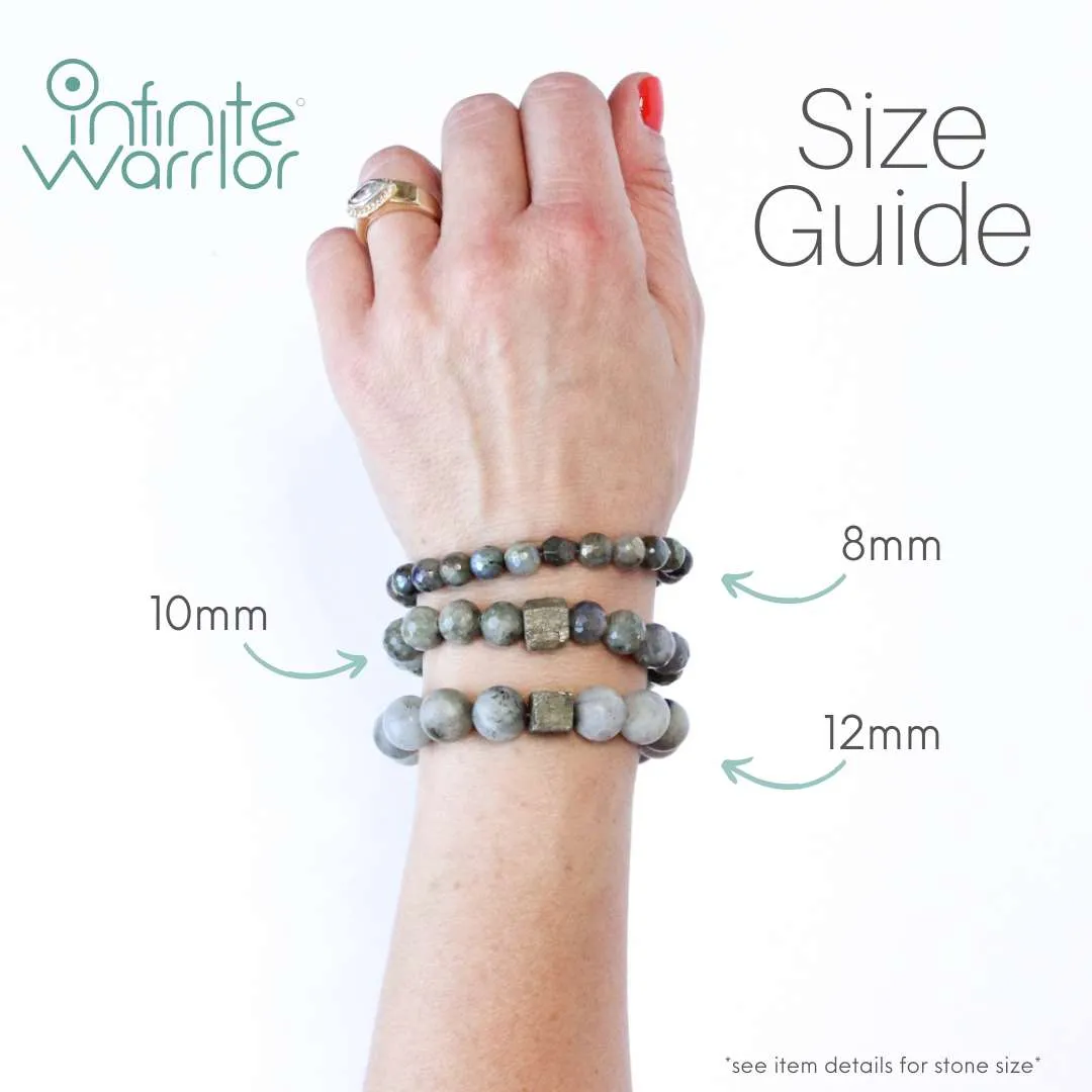 Rose Quartz Bracelet | Rose Quartz Center Stone