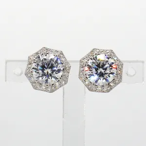 TACORI Halo Diamond Earrings