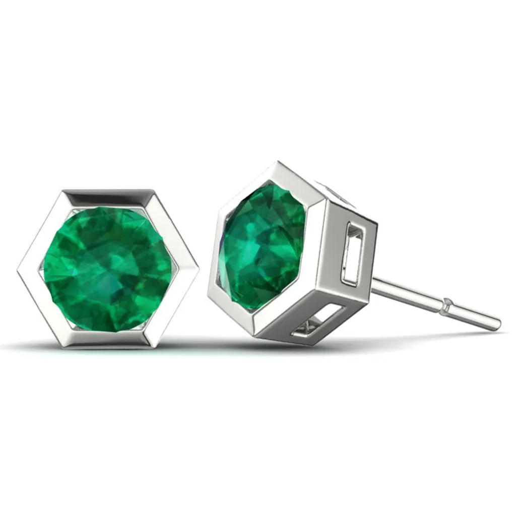 The Hexada Stud Earrings