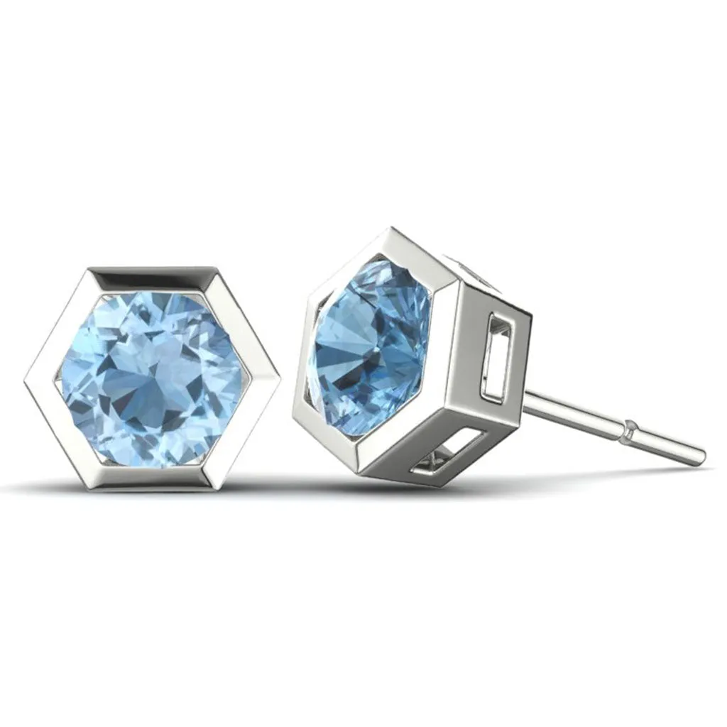 The Hexada Stud Earrings