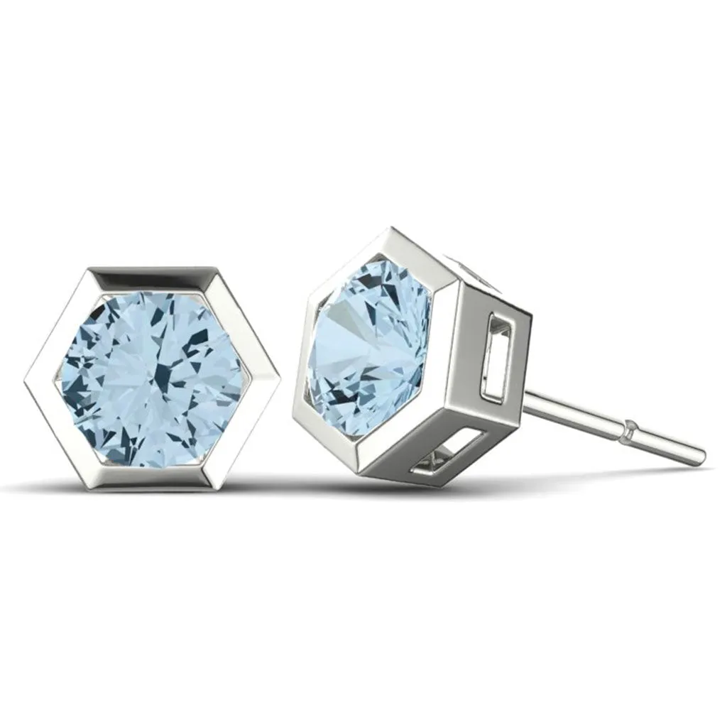The Hexada Stud Earrings