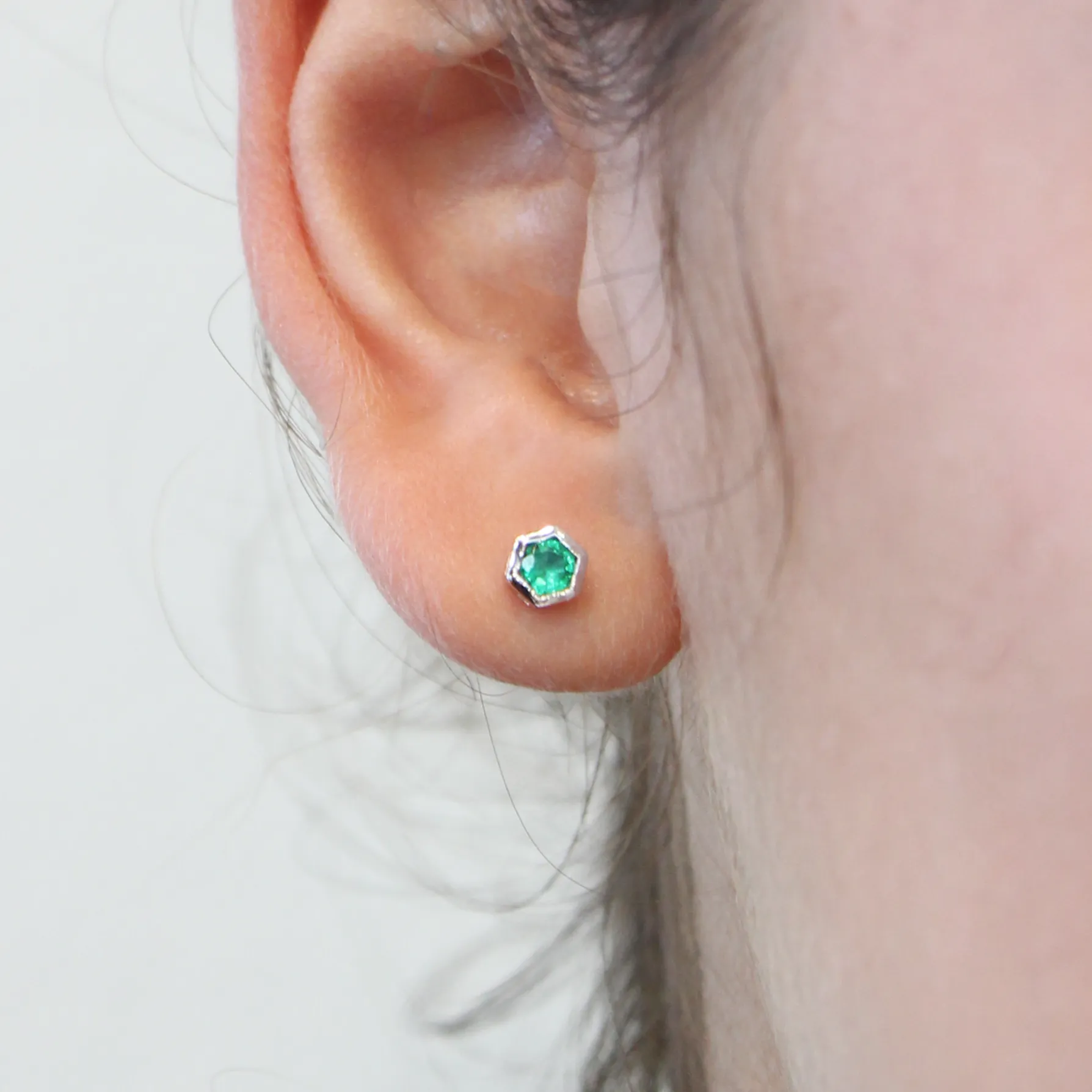 The Hexada Stud Earrings