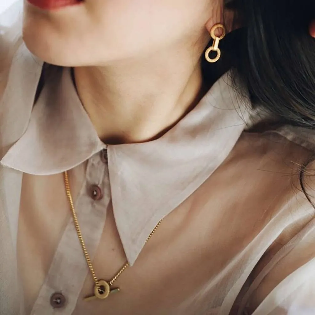 Tyro Chain Drop Earrings
